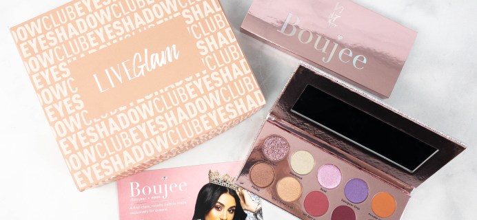 LiveGlam Eyeshadow Club Boujee Palette + Coupon