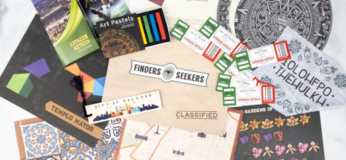 Finders Seekers Subscription Box Review + Coupon – MEXICO CITY