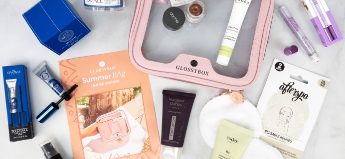 GLOSSYBOX Summer Essentials Limited Edition Bag Review