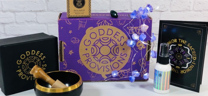 Goddess Provisions June 2021 Subscription Box Review