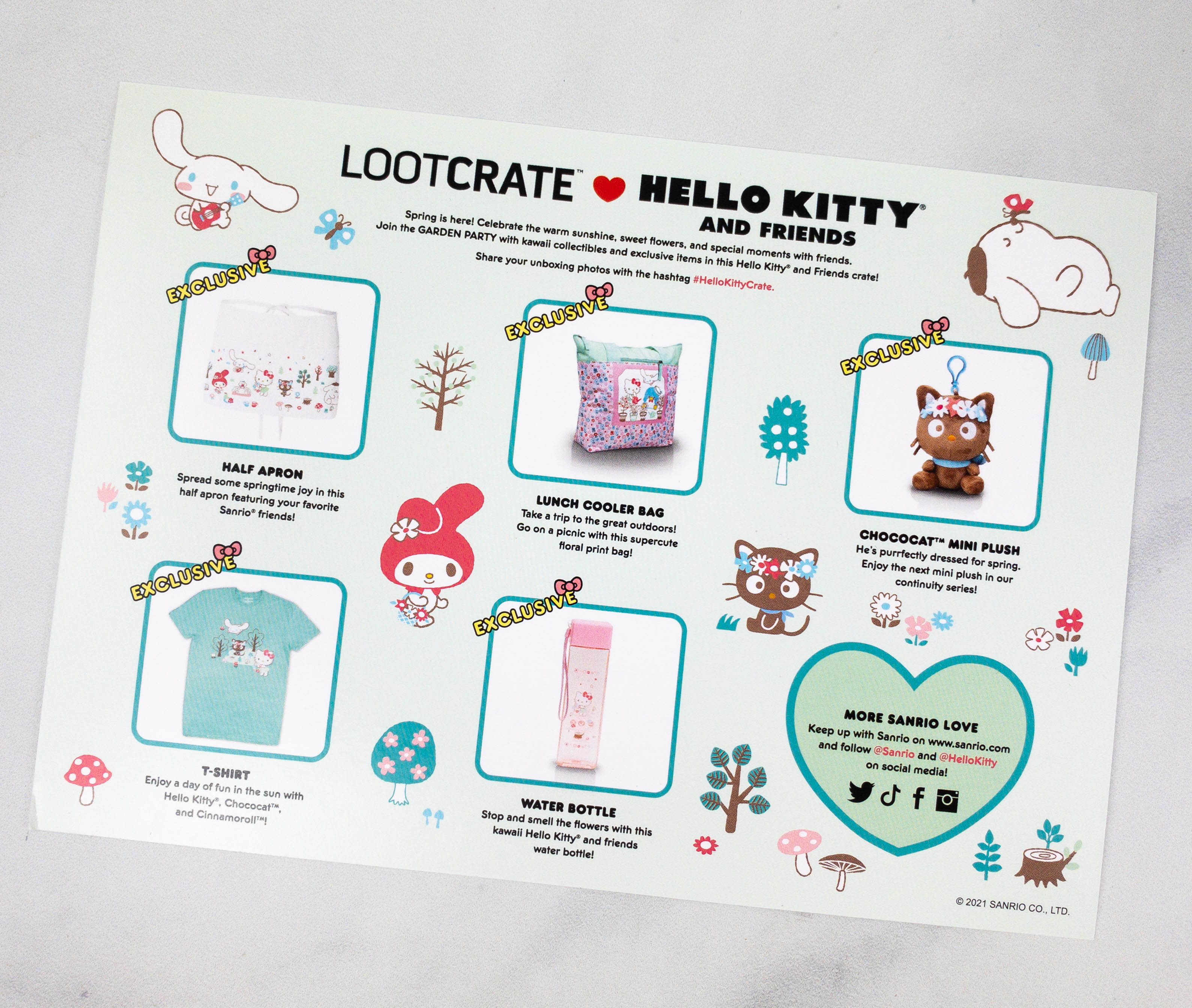 Hello Kitty And Friends Box Review + Coupon - April 2021 - Hello ...