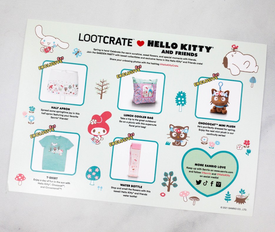 Hello Kitty and Friends Box Review + Coupon - April 2021 - Hello ...