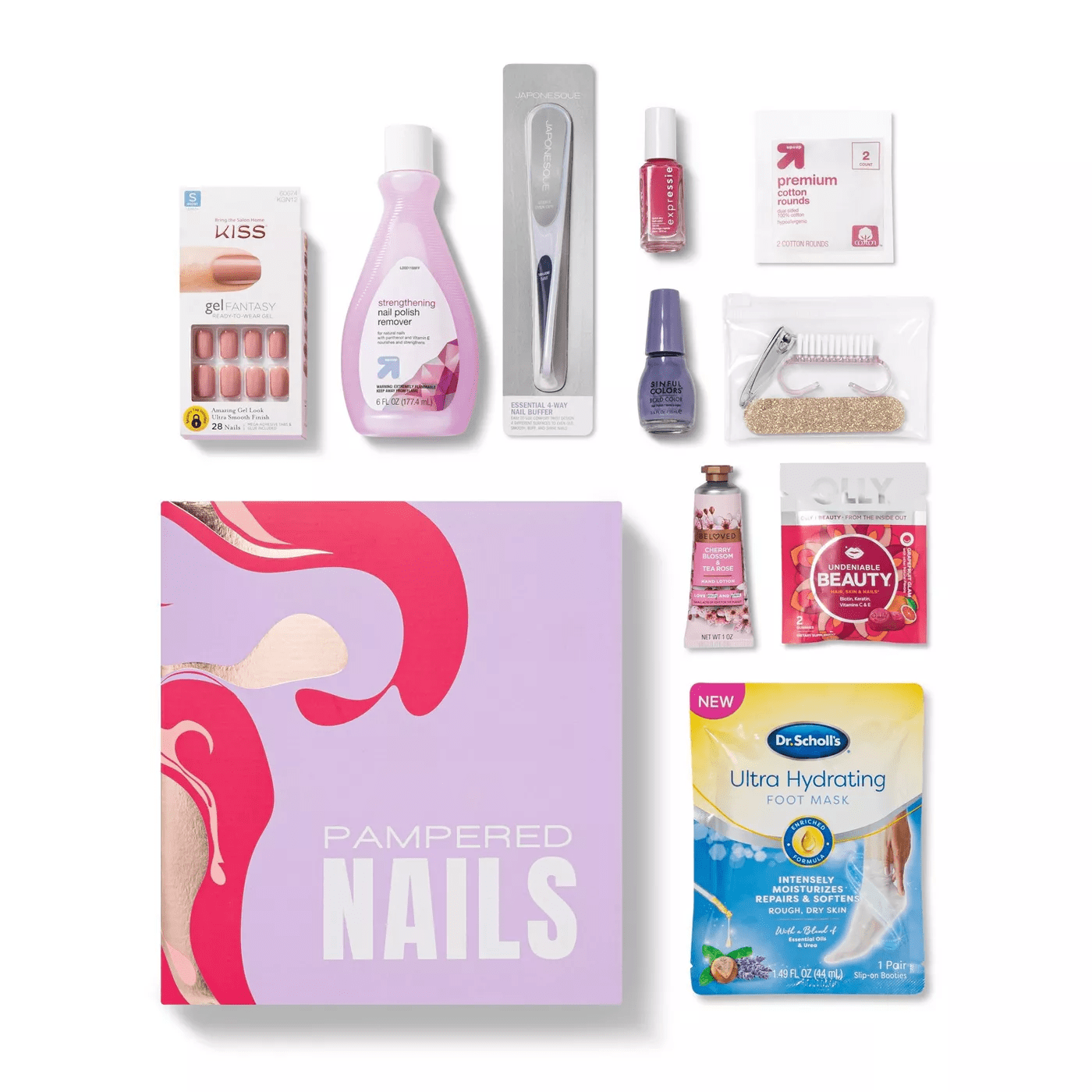 Target Beauty Capsule Pampered Nails Bath And Body Gift Set Available Now Hello Subscription