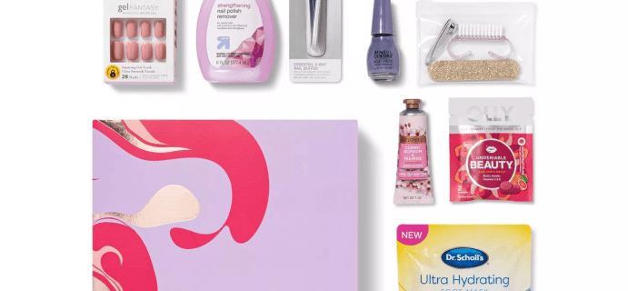 Target Beauty Capsule Pampered Nails Bath and Body Gift Set Available Now!