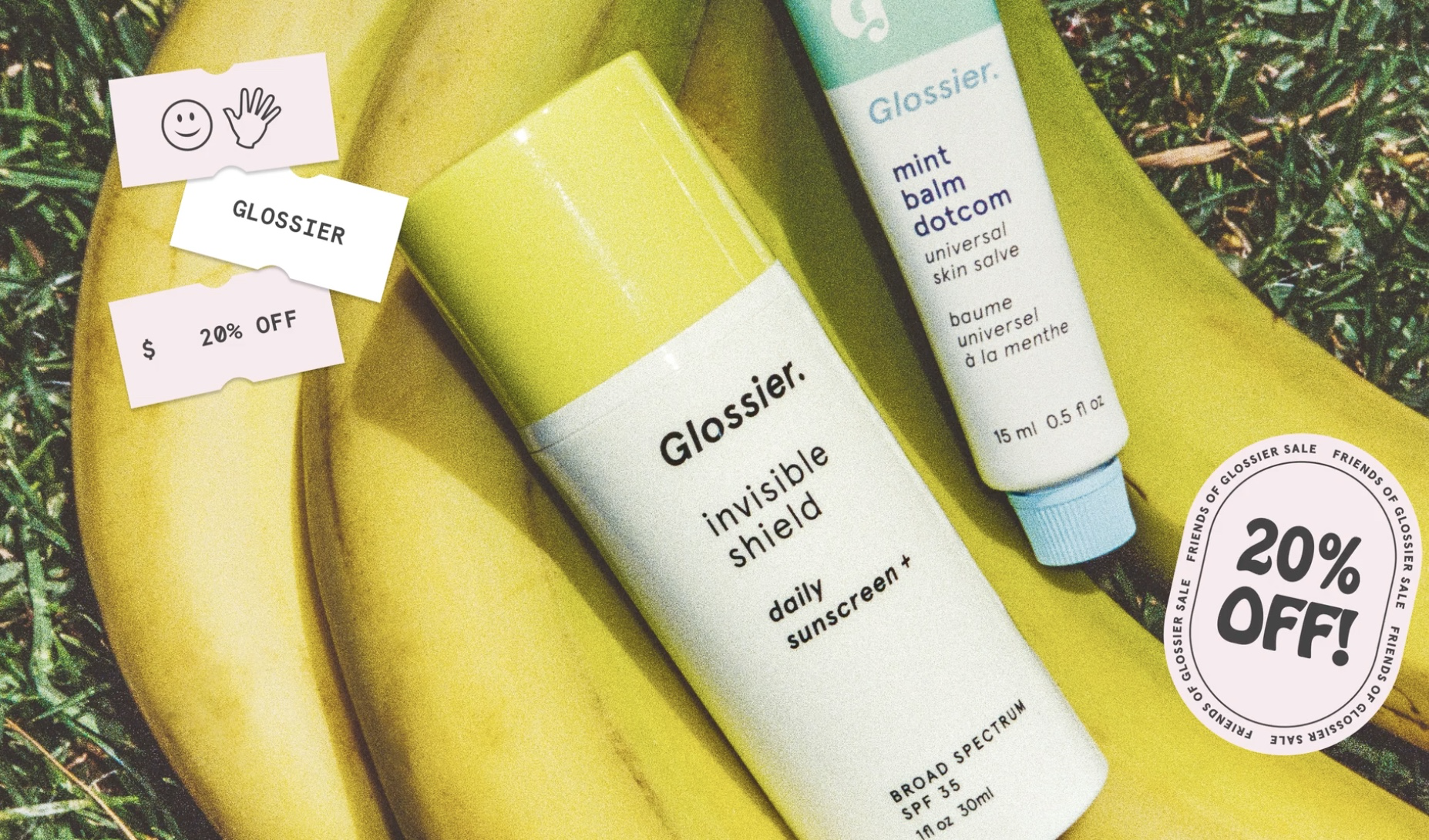 Glossier Sale: 20% off makeup and skincare