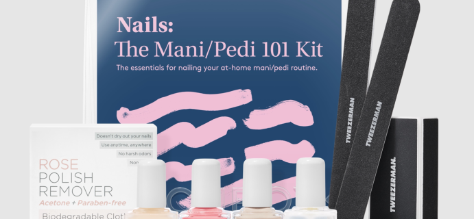 The Mani/Pedi 101 Kit – New Birchbox Kit with Tweezerman and Tenoverten!