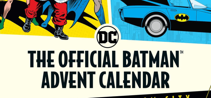 2021 Official Batman Christmas in Gotham City Advent Calendar Available Now For Preorder!