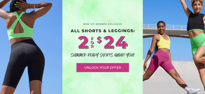 Fabletics Coupon: 2 Pairs of Leggings for $24!