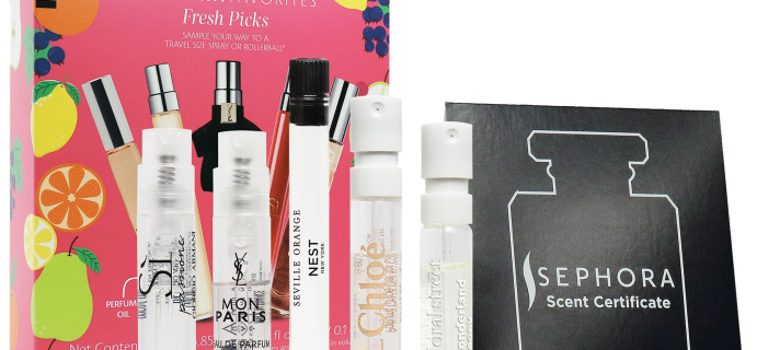 New Sephora Favorites Freshly Picked Fruity Perfume Sampler Set Available Now + Coupons!