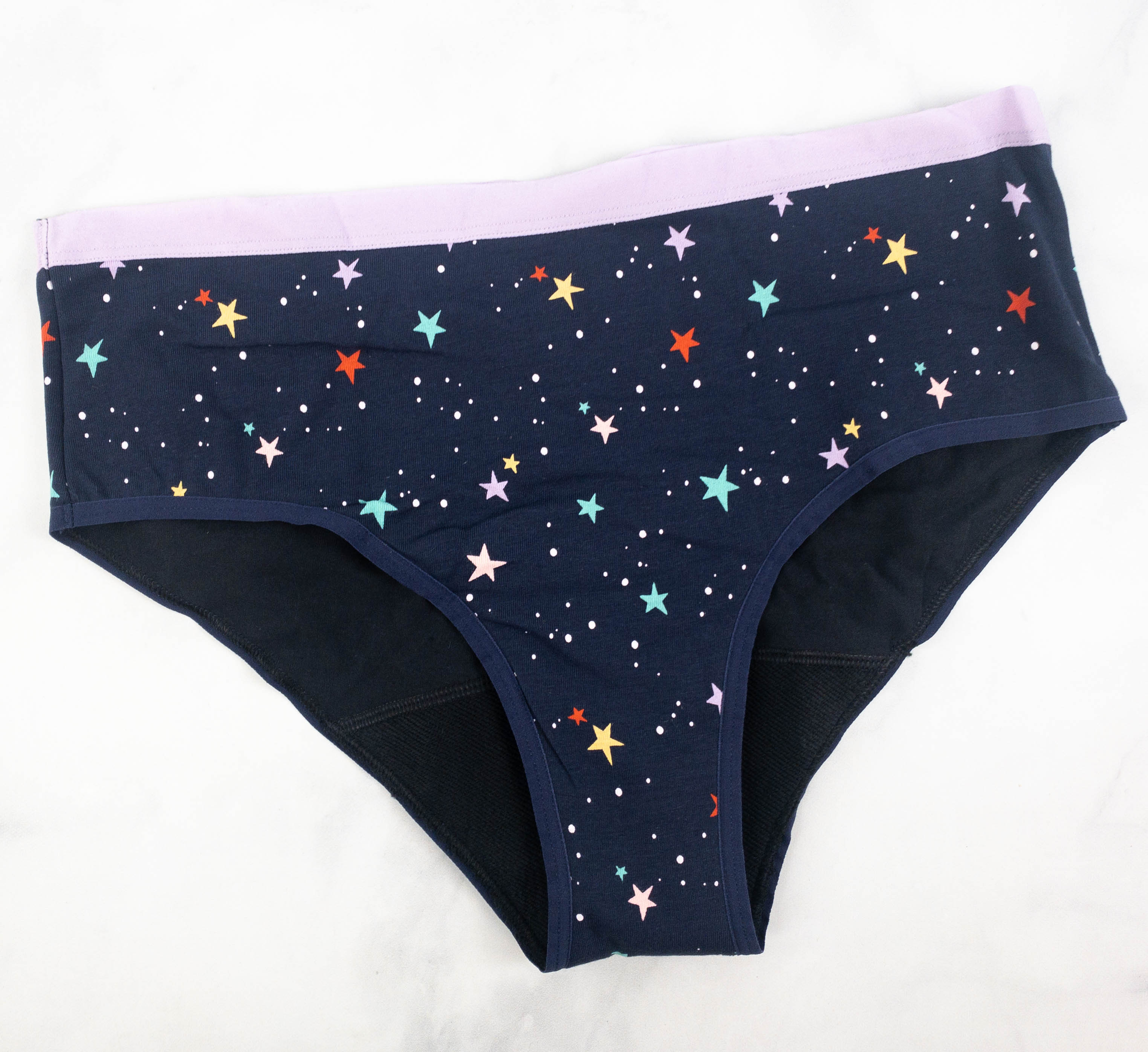 Thinx BTWN) Teen Period Underwear - Bikini Panties, Grey, 13/14