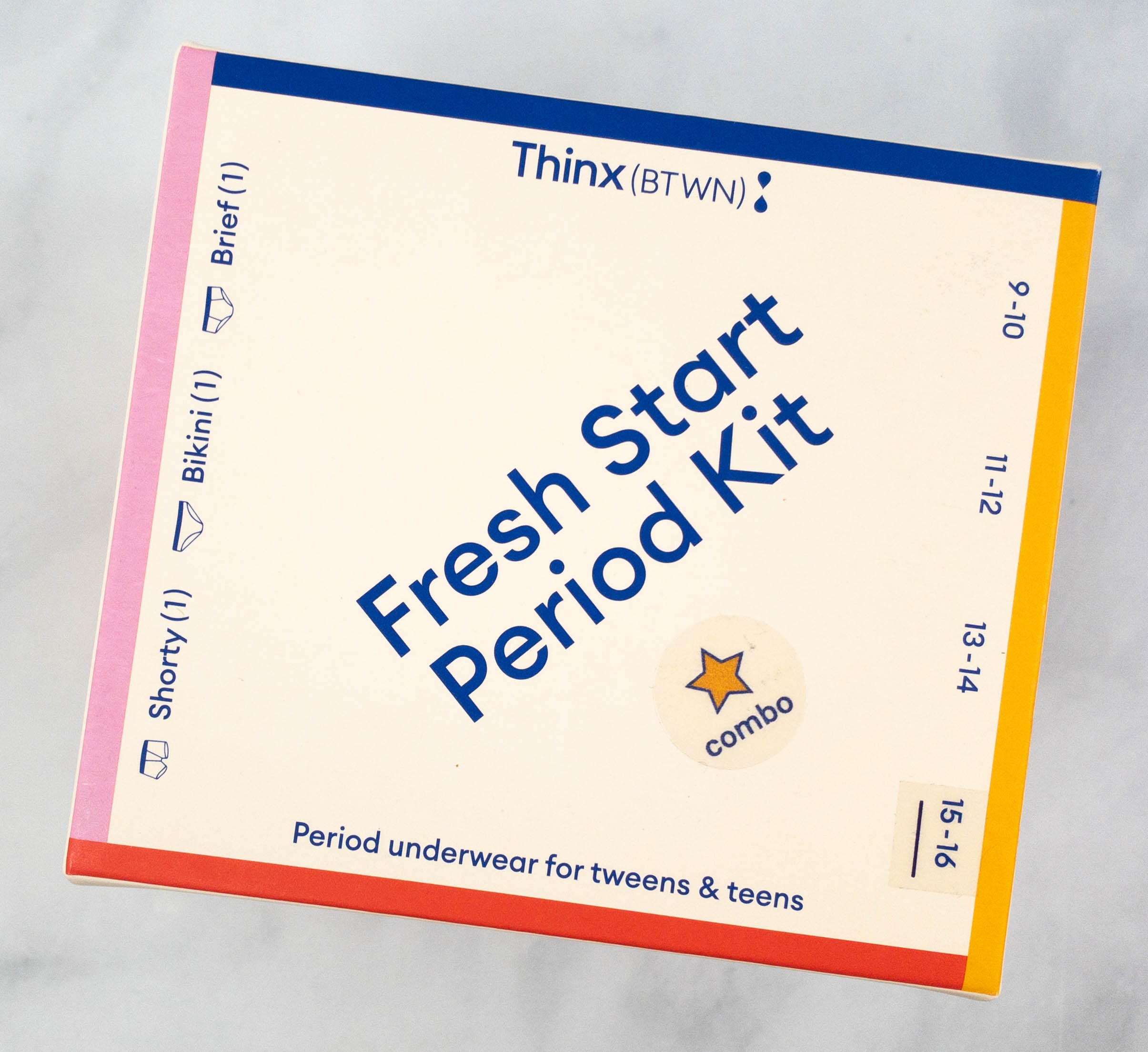 Thinx Teens Fresh Start Period Kit Review - Hello Subscription