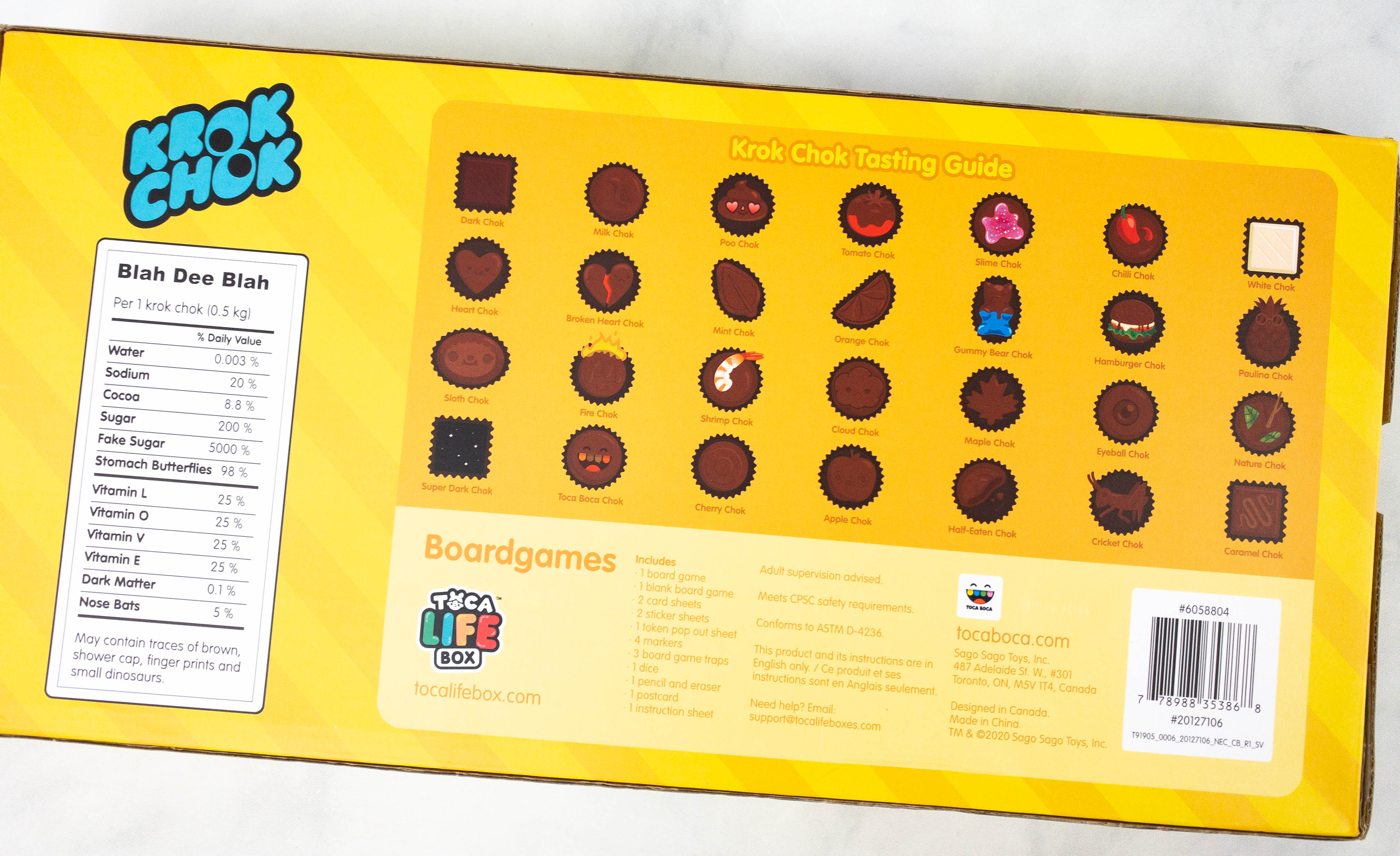  TOCA LIFE Board Games, DIY Activity Kit Mystery Box