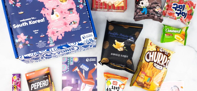 Universal Yums Subscription Box Review + Coupon – SOUTH KOREA