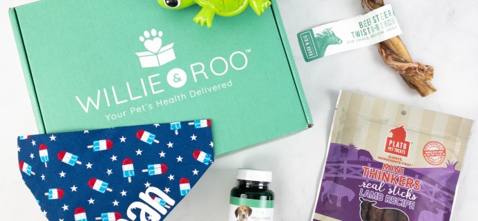 Willie & Roo Dog Subscription Box Review + Coupon – June 2021