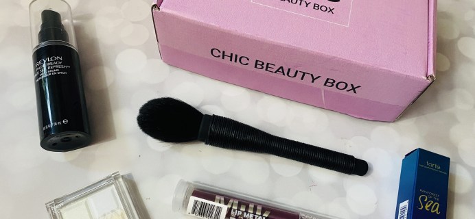 Chic Beauty Box May/June 2021 Subscription Box Review + Coupon!