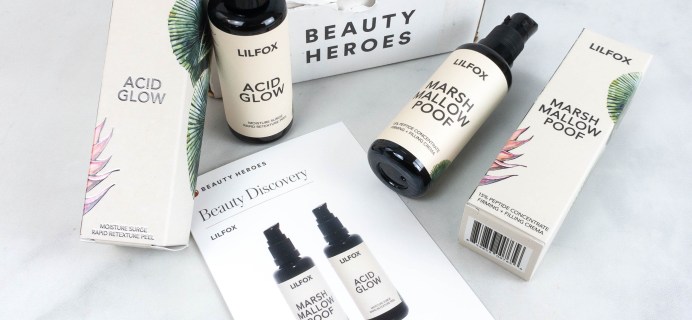 Beauty Heroes July 2021 Subscription Box Review