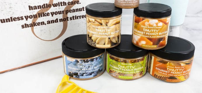 bNutty Gourmet Peanut Butter July 2021 Subscription Box Review