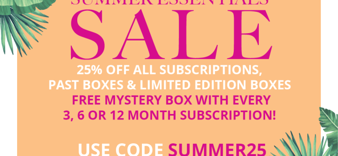 Cocotique Fourth of July Sale: Get 25% Off On Subscriptions, Past Boxes, and Limited Edition Boxes!