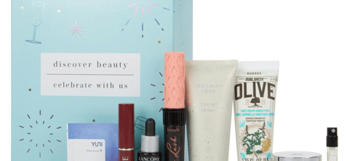 HSN Discover Beauty x Celebrate with Us Sample Box: Beauty Lovers Essentials!