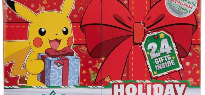 2021 Pokemon Holiday Advent Calendar: 24 Pokémon Figures & Accessories + Spoilers!