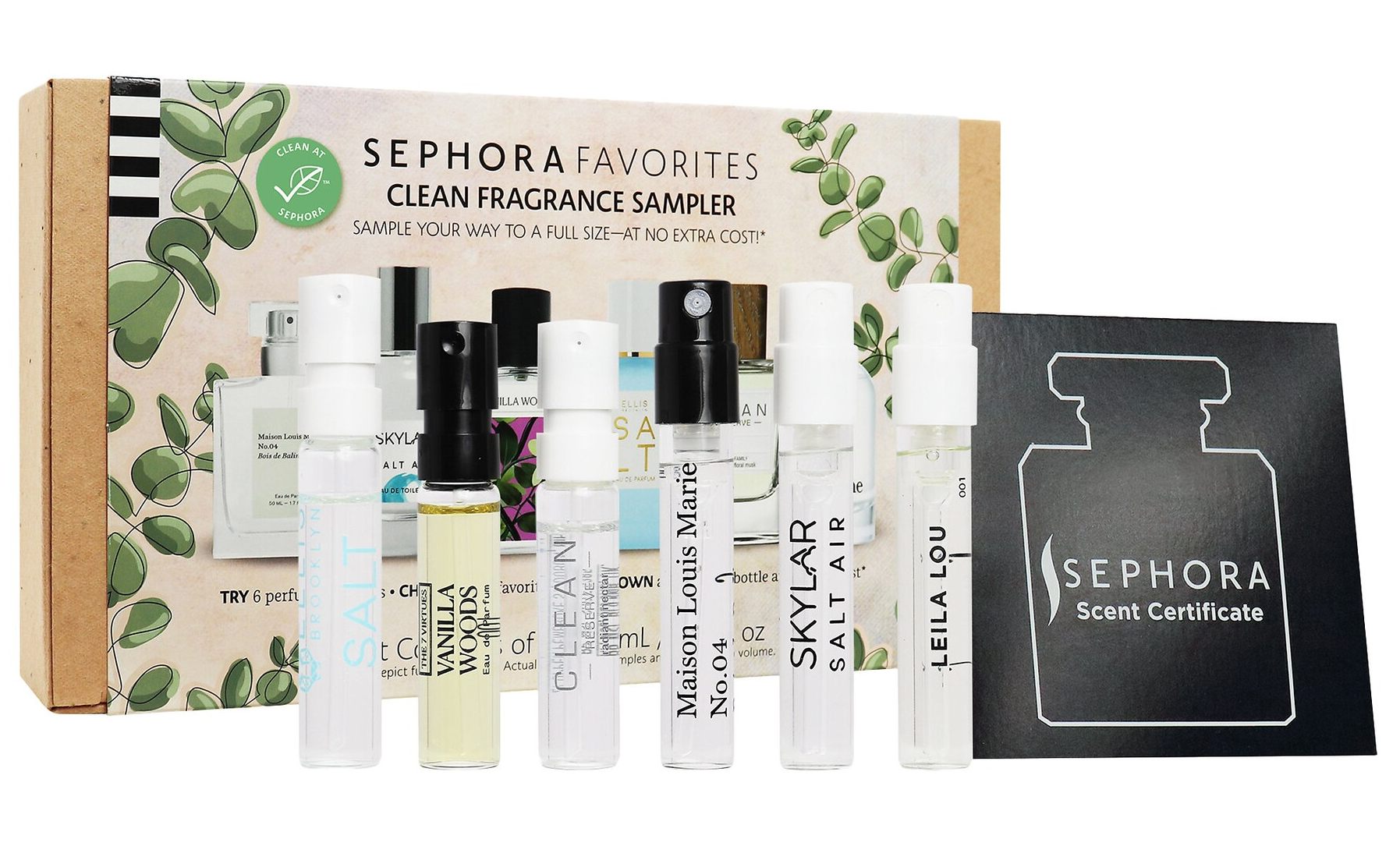New Sephora Favorites Self Clean Perfume Sampler Set! - Hello Subscription