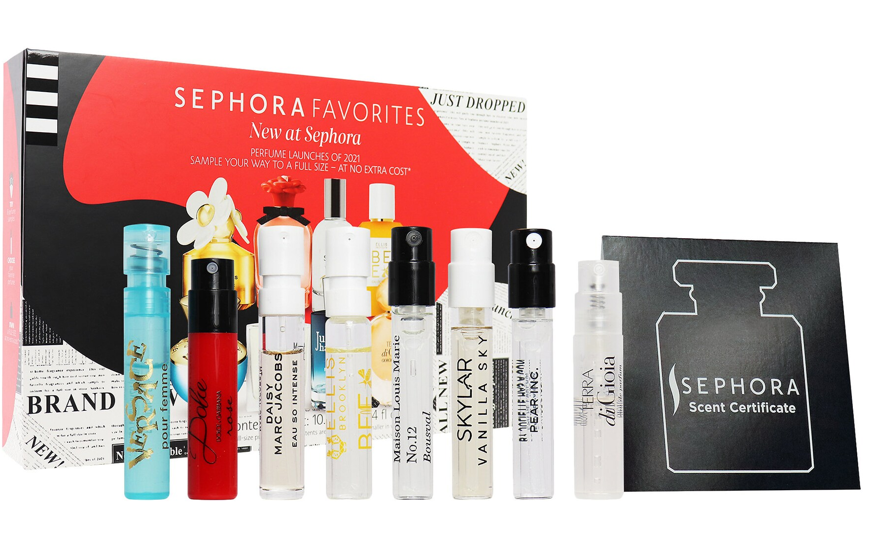 sephora scent certificate online