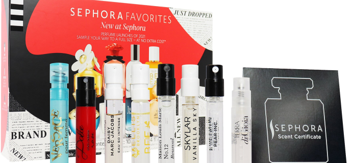 Sephora Favorites New at Sephora Perfume Sampler Set!