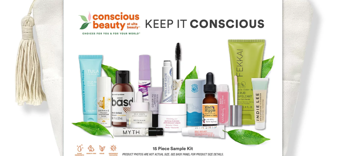 ULTA Keep It Conscious Kit – 15 Conscious Beauty Products!