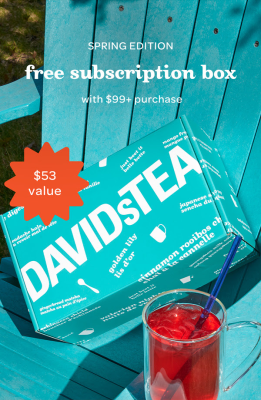 David’s Tea Deal: FREE Spring 2021 David’s Tea Tasting Club Box With $99 Purchase!