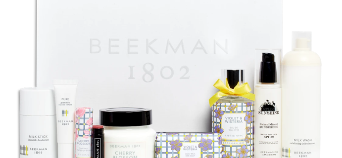 B. 1802 Beekman Beauty Box Summer 2021: Full Spoilers!