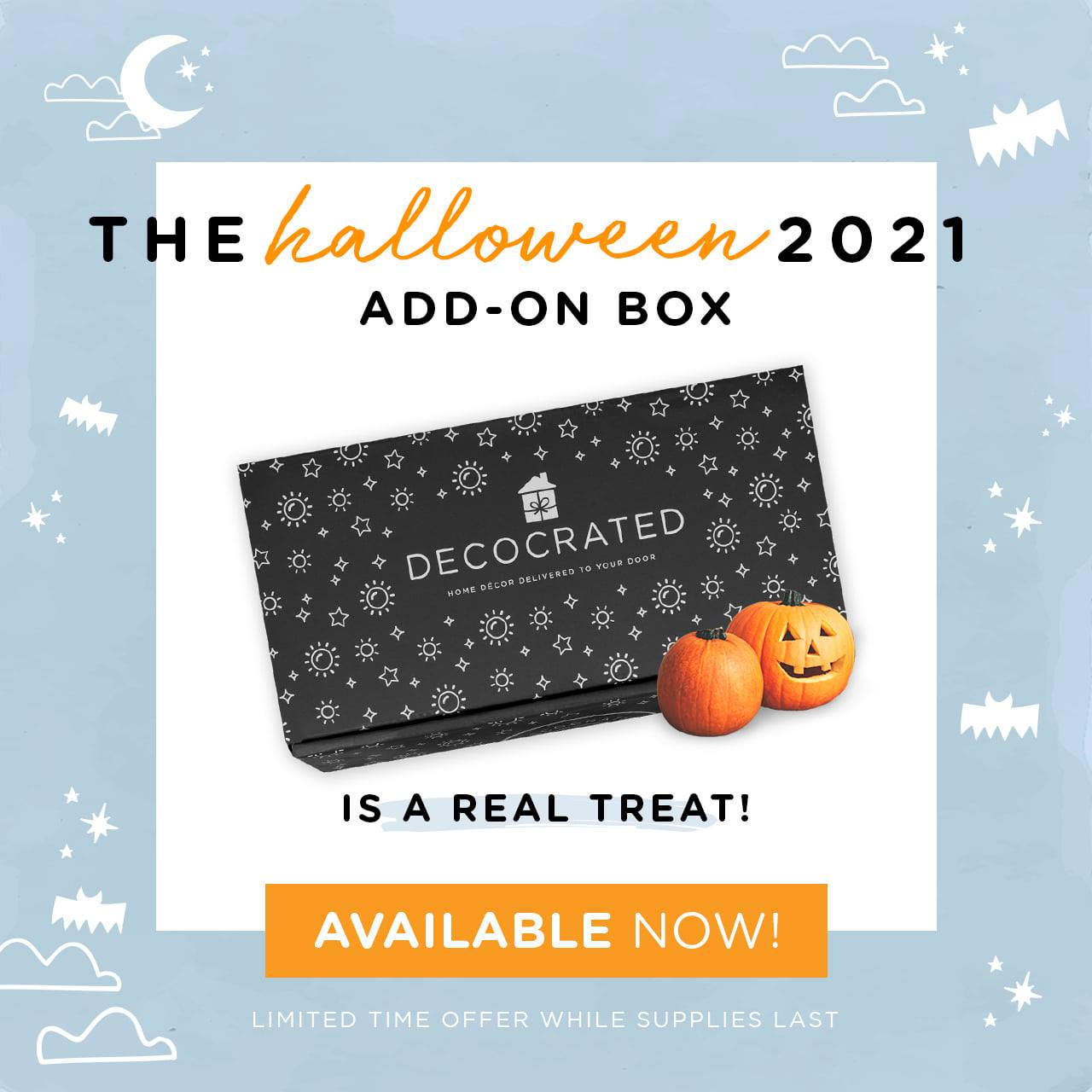 Decocrated Halloween AddOn Box 2021 Full Spoilers! Hello Subscription