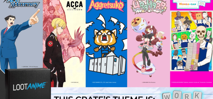 Loot Anime August 2021 Theme Spoilers & Coupon!