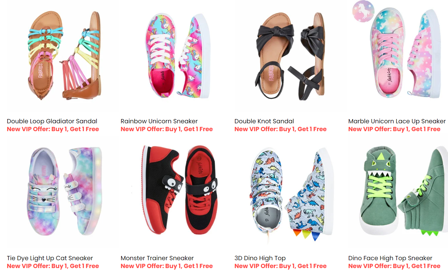 Fabkids shoes hot sale