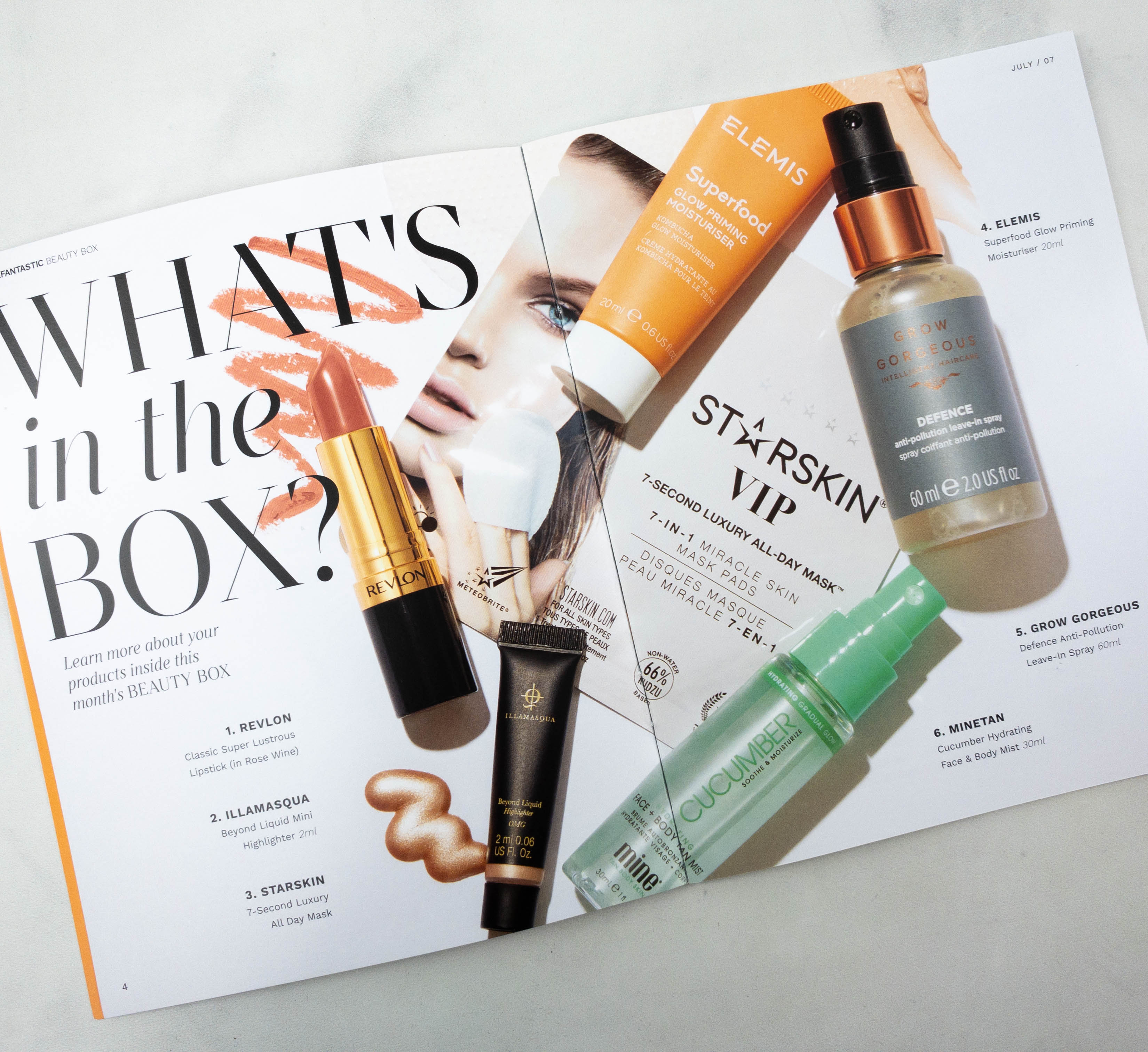 Look Fantastic Beauty Box July 2021 Subscription Box Review + Coupon ...