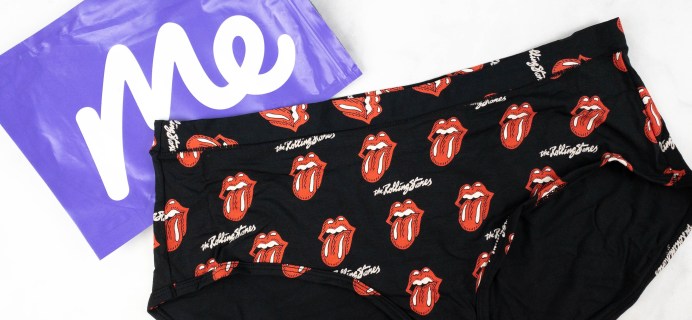 MeUndies Club Review – Women’s THE ROLLING STONES Print!