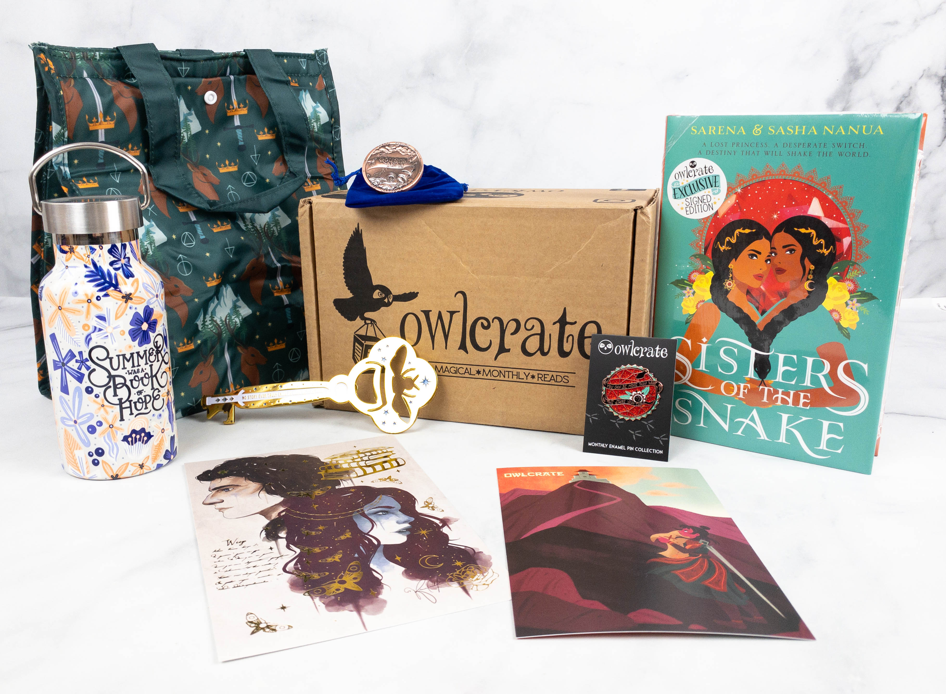 Hope Makes Its Own Magic Book Sleeve - OwlCrate