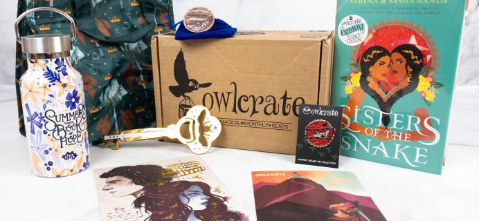 OwlCrate June 2021 Review + Coupon – GO YOUR OWN WAY!