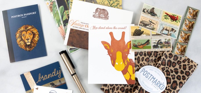 Postmark’d PostBox July 2021 Subscription Review + Coupon