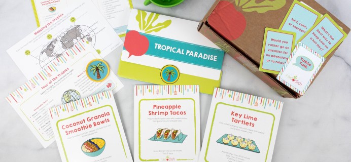 Raddish Kids Review + Coupons – July 2021 TROPICAL PARADISE