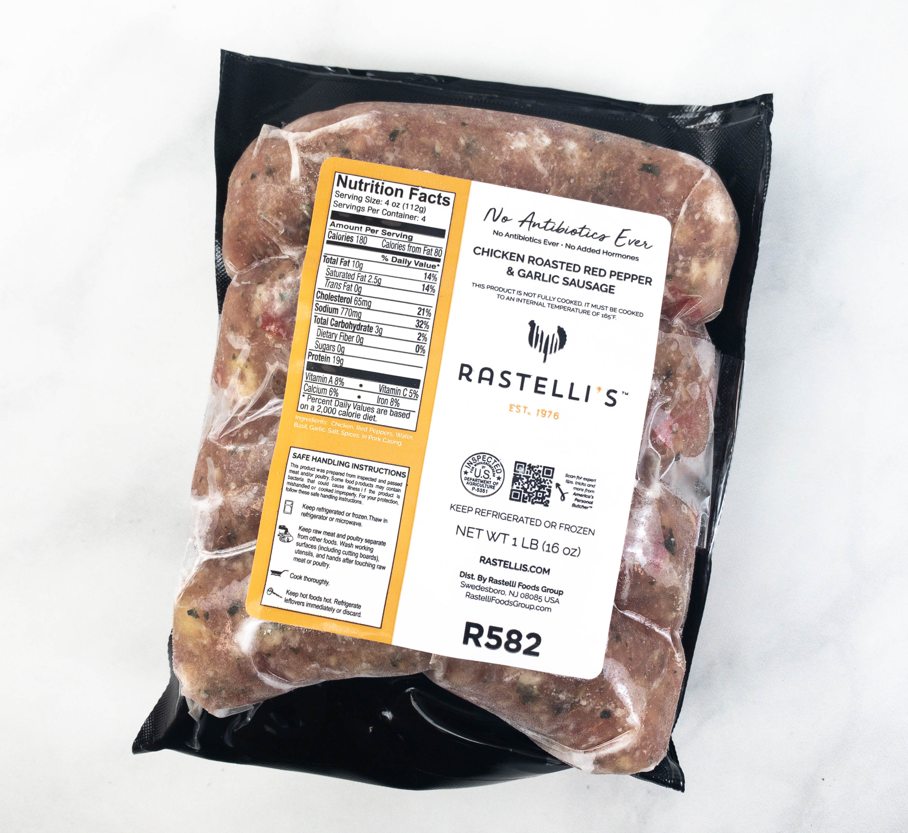 Rastelli's Organic Whole Chicken Box