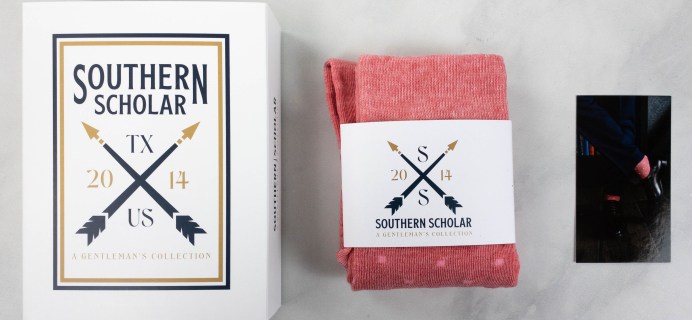 Southern Scholar July 2021 Socks Box Review & Coupon