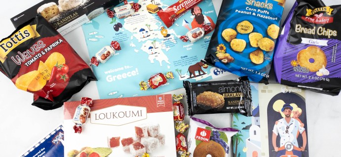 Universal Yums Subscription Box Review + Coupon – GREECE
