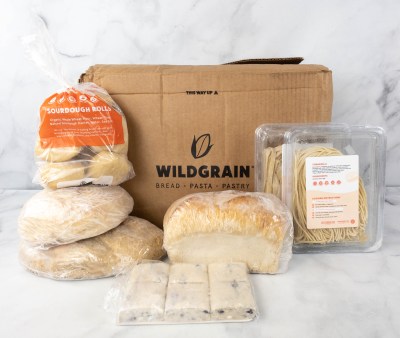 Wildgrain Subscription Box Review + Coupon: Pasta, Sticky Buns, Muffins, and More!