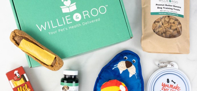 Willie & Roo Dog Subscription Box Review + Coupon – July 2021