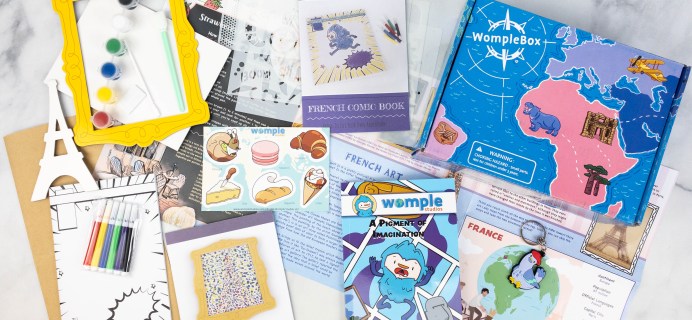 WompleBox by Womple Studios Subscription Box Review + Coupon – FRANCE