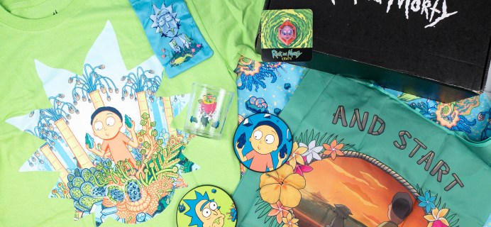 Rick and Morty Crate July 2021 Subscription Box Review + Coupon