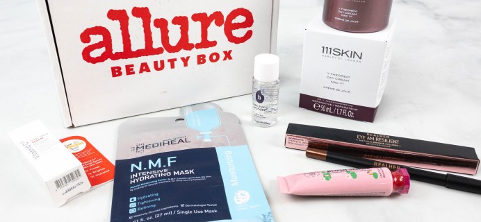 Allure Beauty Box August 2021 Review & Coupon