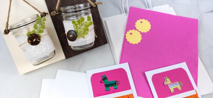 Confetti Grace July-August 2021 Craft Subscription Box Review