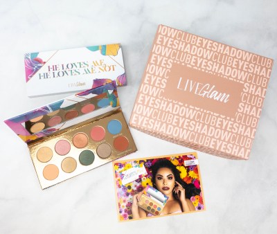 LiveGlam Eyeshadow Club He Loves Me, He Loves Me Not Palette + Coupon