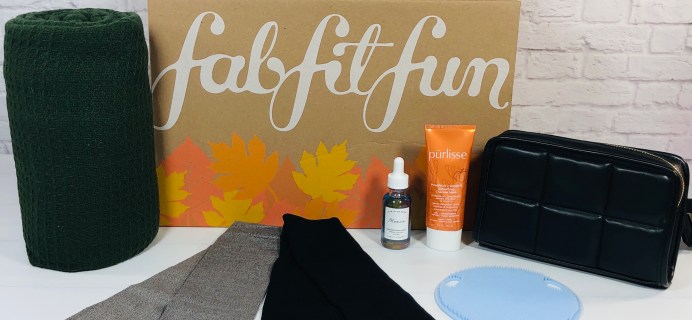FabFitFun Fall 2021 Box Review + Coupon